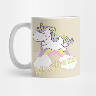 mayhem ll unicorn Mug